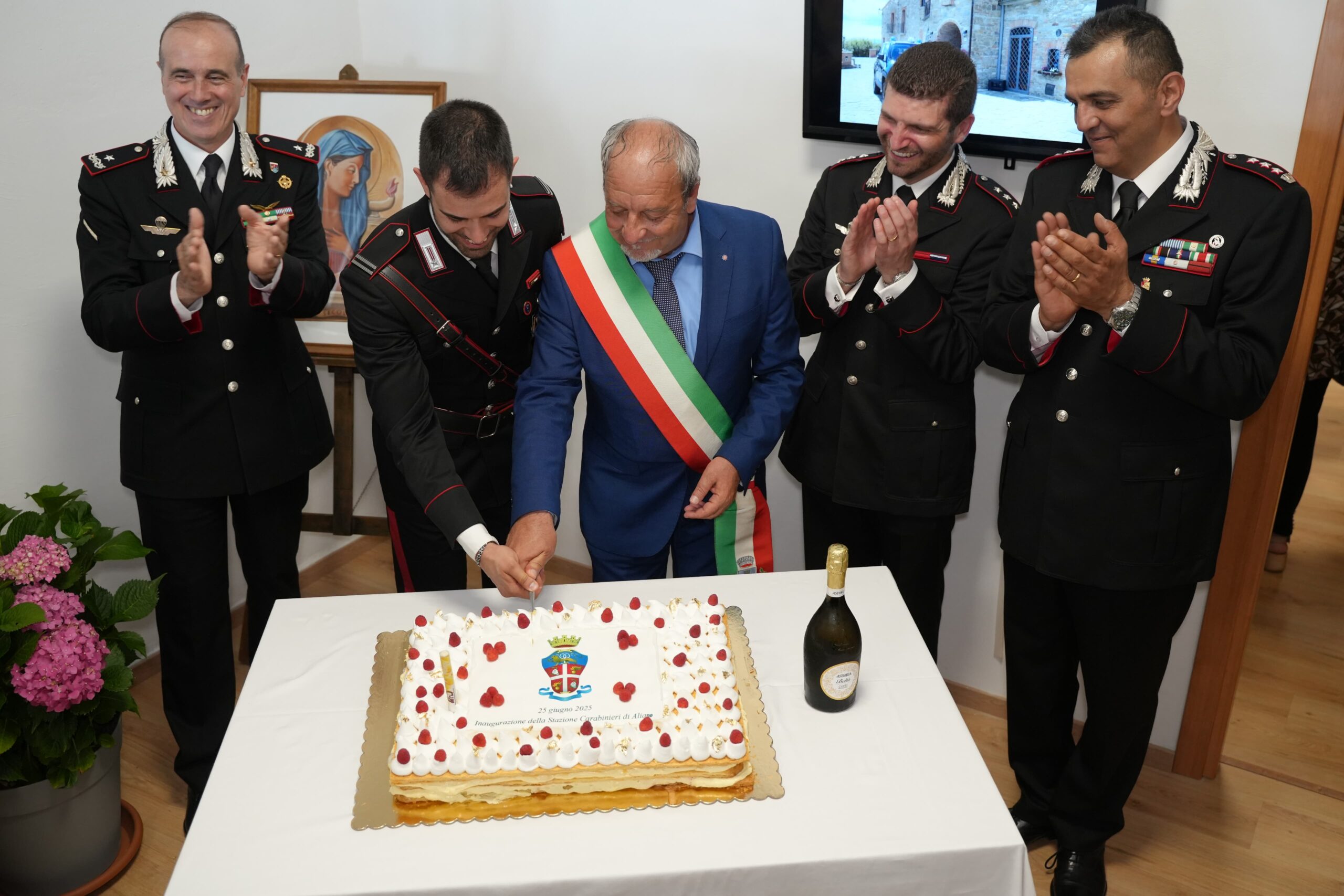Inaugurazione Stazione Carabinieri di Aliano